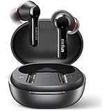 EarFun Air Pro 2 Ohrhörer mit Geräuschunterdrückung, kabellose Ohrhörer mit 6 Mikrofonen für klare Anrufe, HiFi-Sound, tiefer Bass, In-Ear-Erkennung, Multi-Modus-Geräuschunterdrückung, App für